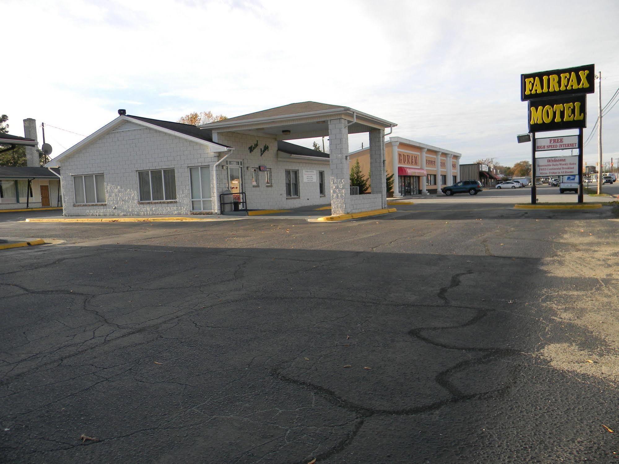 Fairfax Motel Roanoke Rapids Zewnętrze zdjęcie